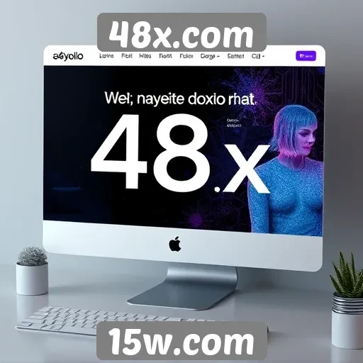 Avaliação da interface do site 48x.com